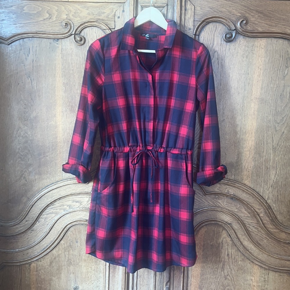 C. Luce Plaid Dress - Picture 14 of 14